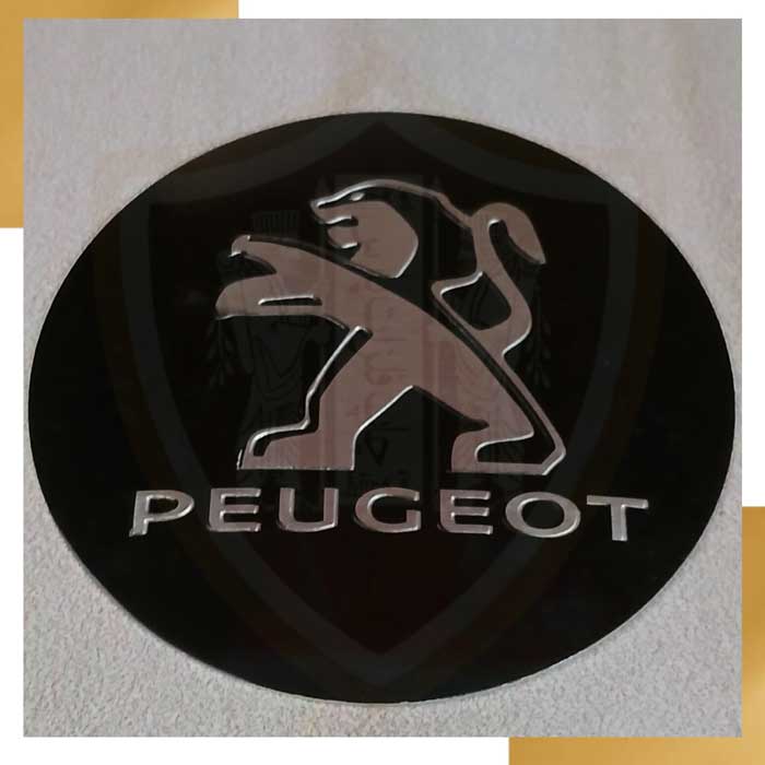 پلاک تبلیغاتی آلومینیومی